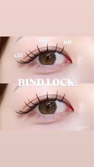 マツエク・マツパ 🍒束間まつ毛ෆ sasara🍒のマツエク・マツパデザイン