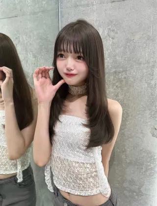 ロング ♡Yoshino♡ 色っぽトレンドヘアのヘアスタイル