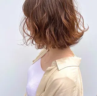 ショート カラー amon H&D 古船場店　髪質改善美容室所属・小倉/メンズ/ パーマ/下田亮斗のヘアスタイル