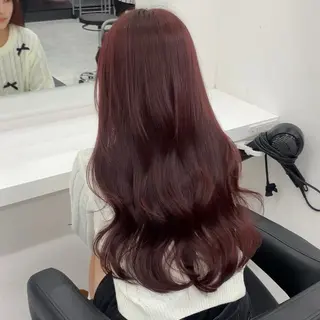 ロング まろっと艶感ブラウン ベージュ🤍まなかのヘアスタイル