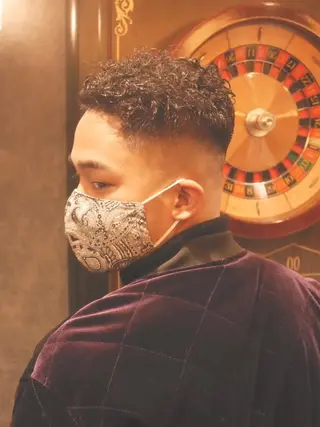 ショート 山崎 航太郎のヘアスタイル