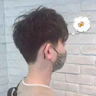 ショート メンズ 🌺ウルフカット職人 新垣渚🐺のヘアスタイル