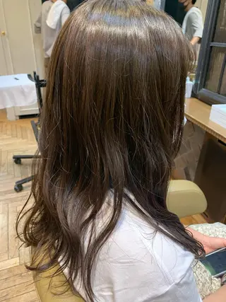 ロング カラー ショートカット🧸 ごとうさなのヘアスタイル