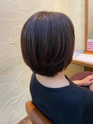 ショート カラー 鎌田 祥江のヘアスタイル
