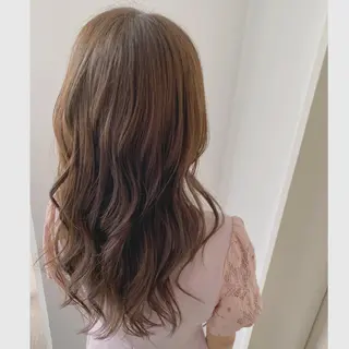 ロング 田中 優のヘアスタイル