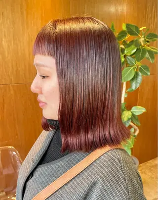 ミディアム yukii しまむら のぞみのヘアスタイル