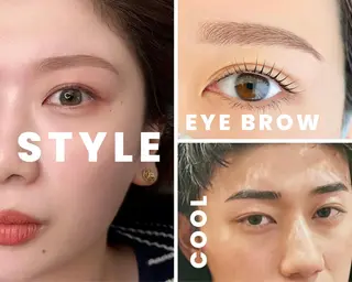 アイブロウ Alii所属・Alii はるきの眉毛・アイブロウイメージ