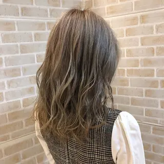 セミロング カラー Ash 武蔵境店のヘアスタイル