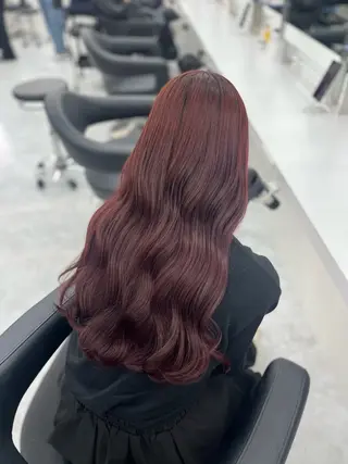 ロング カラー ヘアアレンジ 艶髪ハイトーン🫧 Kurehaのヘアスタイル