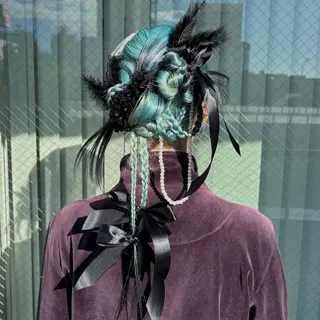 ヘアアレンジ 💫miyu💫デザ インカラー/アレンジのヘアスタイル