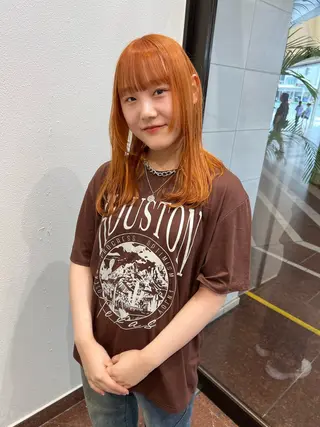 セミロング カラー LA KING KYOTO所属・レイヤーカット/ miranのヘアスタイル