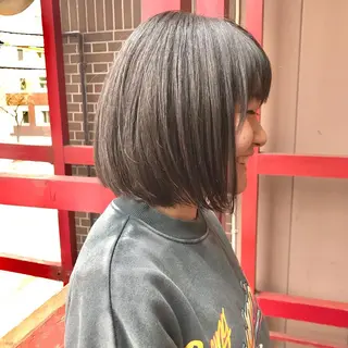 ショート ママ美容師 ＊ヒマワリのヘアスタイル