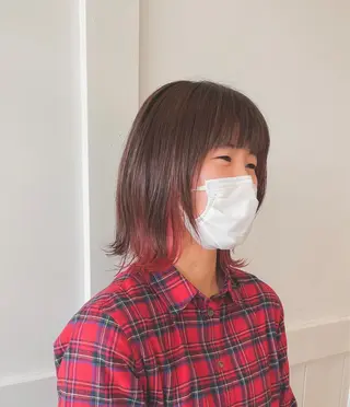 ミディアム カラー 吉田 浩太郎のヘアスタイル