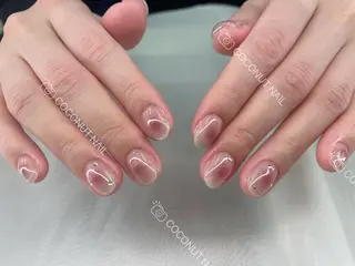 ネイル 神田 ココナッツのネイルデザイン