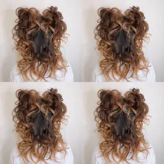 セミロング ヘアアレンジ 🌷MAYU 🌷のヘアスタイル