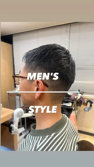 メンズ 大人女性ぼかし メンズ強化🦙平作のヘアスタイル