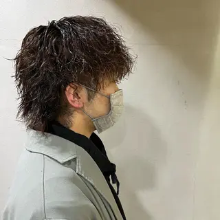 メンズ アキト/ メンズ/透明感暗髪のヘアスタイル