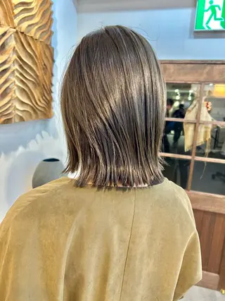 ミディアム カラー LEB所属・下河 宗太のヘアスタイル