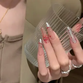 ネイル MoMoA Nail ネイル長さ出し専門店のネイルデザイン