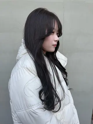 ロング HAIR ICI 山崎友裕のヘアスタイル