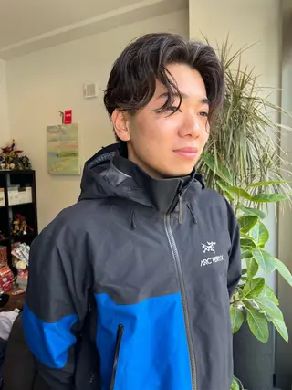 ショート パーマ メンズ アトム/ウルフ パーマ/レイヤーのヘアスタイル