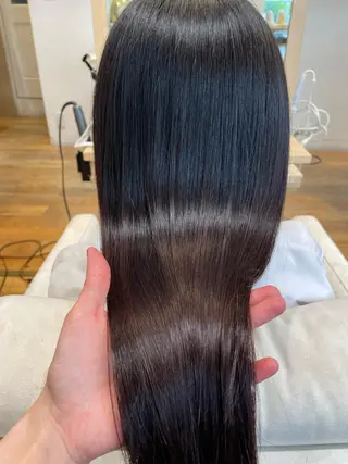 セミロング 暖色カラー/似合わせ カット/名古屋/辻のヘアスタイル