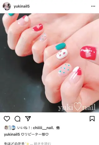 ネイル yuki♡nail 光が丘駅7分のネイルデザイン