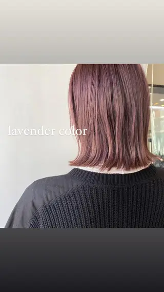 ミディアム カラー shiori/暖色/ レイヤー/似合わせのヘアスタイル