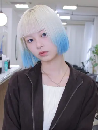 ショート カラー i'll.所属・i'll 未空のヘアスタイル