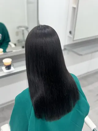 ロング 🕯コバ/レイヤー/ 美髪縮毛🕯のヘアスタイル