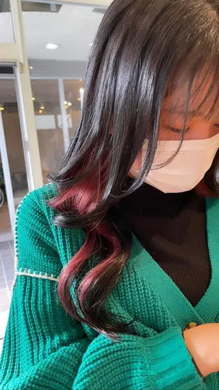 ロング カラー asumi/栄/ハイ トーン/ブリーチ/のヘアスタイル