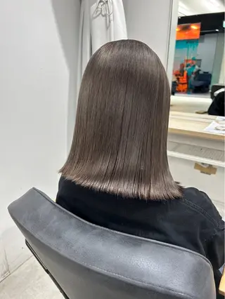 ミディアム カラー シャドウパーマ/ ルーズパーマ/メンズのヘアスタイル