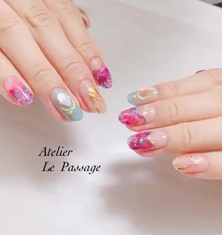 ネイル Atelier Le Passage所属・h nakatsukaのネイルデザイン