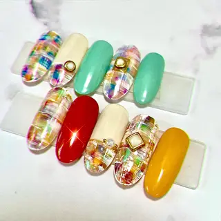 ネイル 奥園 良恵のネイルデザイン