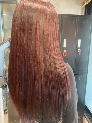 ロング カラー hina💟 透明感カラーのヘアスタイル