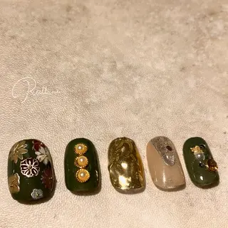 ネイル ゆびのさき所属・shiho /Petillantのネイルデザイン