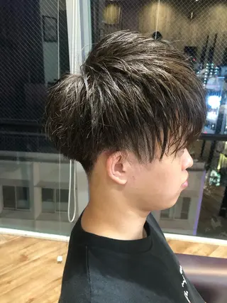 ショート ヘアアレンジ メンズ メンズZina代表 田端 麗治のヘアスタイル