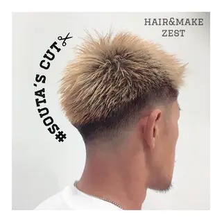 カラー メンズ ange☞ soutaのヘアスタイル