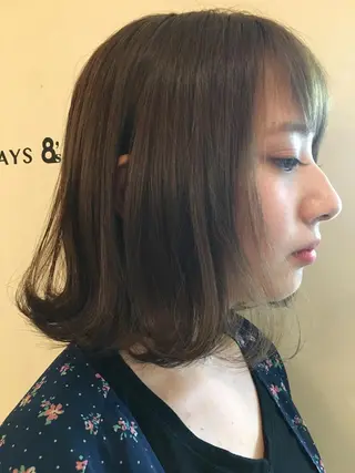 ミディアム 🌸ハイトーン 新田　廉 🌸のヘアスタイル