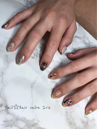 ネイル Hair salon Irie所属・與儀 知佳のネイルデザイン