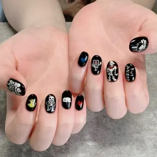 ネイル haleyume所属・shino🌟 痛ネイルのネイルデザイン