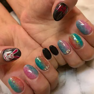 ネイル ジェヌインネイル 河内のネイルデザイン