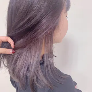 ミディアム カラー ヘアアレンジ 【Sweep】おじま のぞみのヘアスタイル