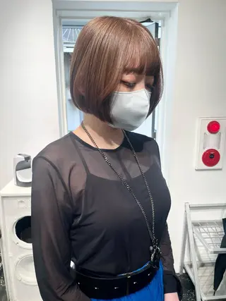 ミディアム カラー ryuei /原宿のヘアスタイル