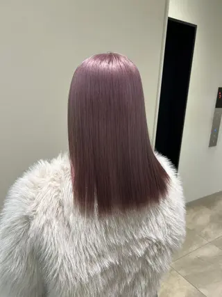 カラー ロング ヘアアレンジ レイヤー/艶ベージュ /🎀Saki🎀のヘアスタイル