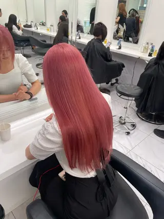 ロング カラー ヘアアレンジ 💗横浜美容室 💗HARUNAのヘアスタイル