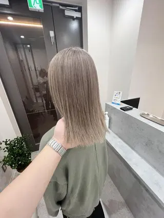 ミディアム カラー ✨【公式】 juhl.横浜✨のヘアスタイル