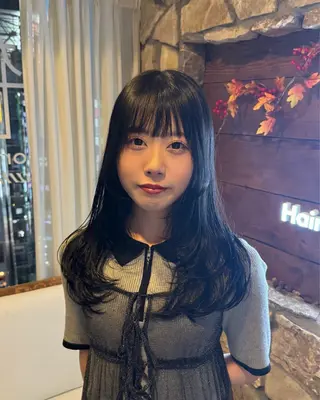 ロング カラー Bonheur銀座 /前田 栞九郎のヘアスタイル