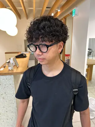 パーマ メンズ 矢場町/酸性ストレー ト/髪質改善/リオのヘアスタイル