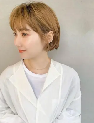 カラー 前野 早紀のヘアスタイル